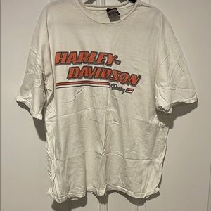 Hempstead Harley-Davidson Racing White XXL T-Shirt